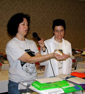 Herman at the 2008 New England Gerbil Show