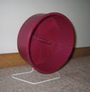 a plastic exercise wheel